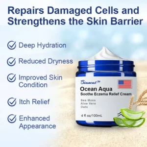 Biancat™ Ocean Aqua Soothe Eczema Relief Cream