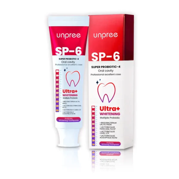 Unpree™ SP-6 Ultra+ Probiotic Whitening Toothpaste