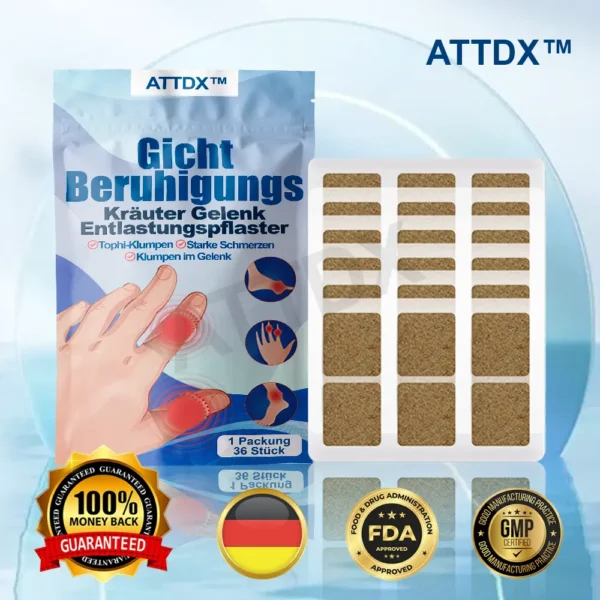 ATTDX™ Gicht Beruhigungs Kräuter Gelenk Entlastungspflaster