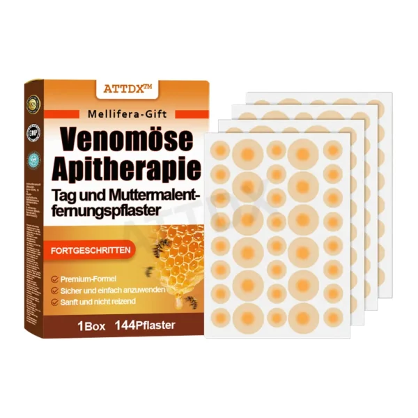 ATTDX™ Venomöse Apitherapie Tag und Muttermalentfernungspflaster