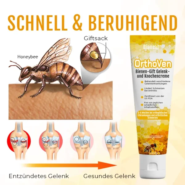 Biancat™ OrthoVen Bienen-Gift Gelenk- und Knochencreme