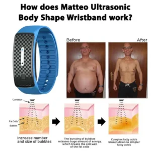 SCNDR ™ Ultrasonic Cellulite Removal and Detoxification Wristband