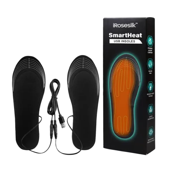 iRosesilk™ SmartHeat USB Insoles