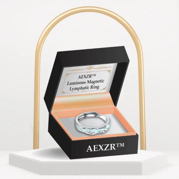 AEXZR™ Luminous Magnetic Lymphatic Ring