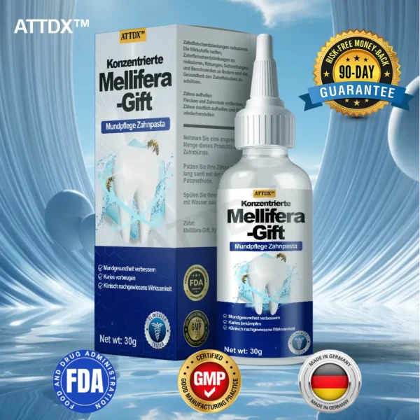 ATTDX™ Konzentrierte Mellifera-Gift Mundpflege Zahnpasta