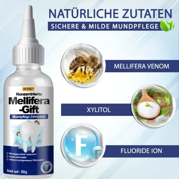 ATTDX™ Konzentrierte Mellifera-Gift Mundpflege Zahnpasta