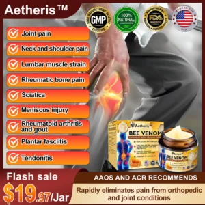 Aetheris™ Bee Venom Advanced Joint and Bone Therapy Cream