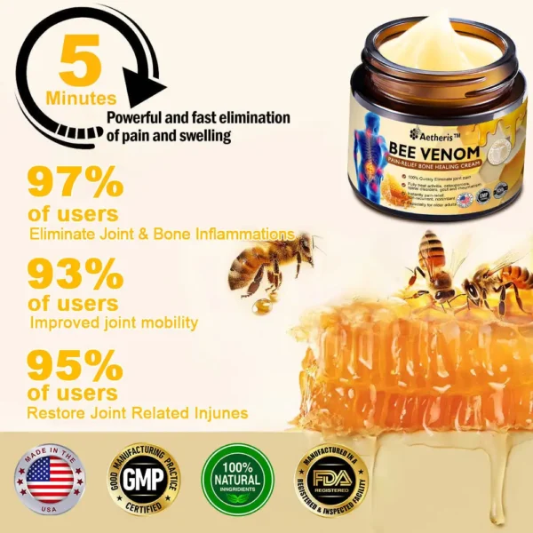 Aetheris™ Bee Venom Advanced Joint and Bone Therapy Cream