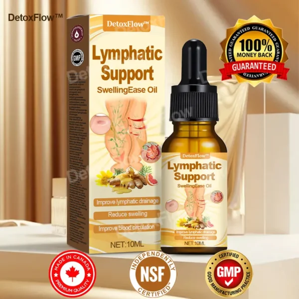 DetoxFlow™ Lymphatic Support SwellingEase Oil