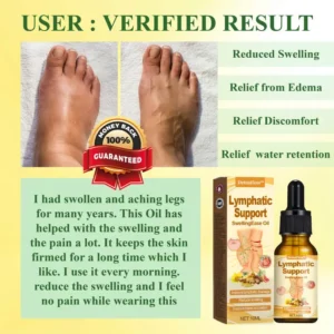 DetoxFlow™ Lymphatic Support SwellingEase Oil