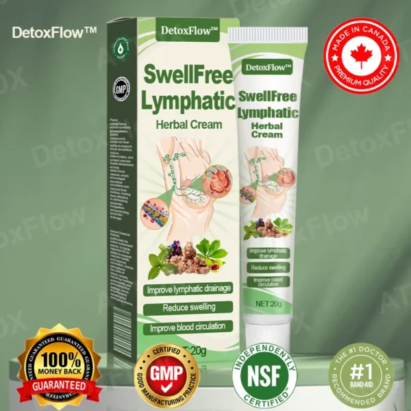 DetoxFlow™ SwellFree Lymphatic Herbal Cream