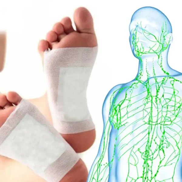 DetoxPlus Lymphatic Drainage Foot Patches