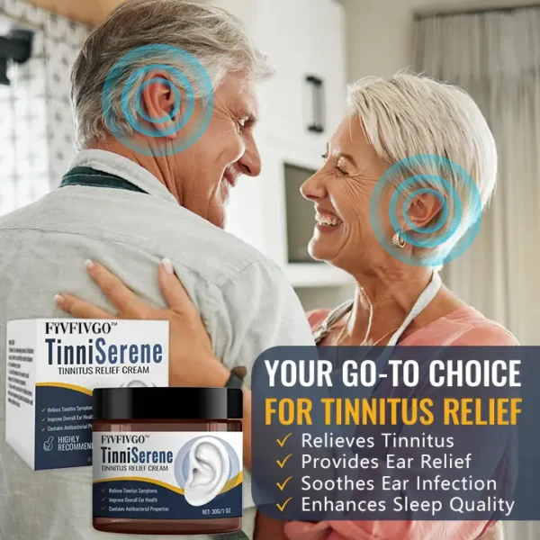 Fivfivgo™ TinniSerene Tinnitus-Linderungscreme