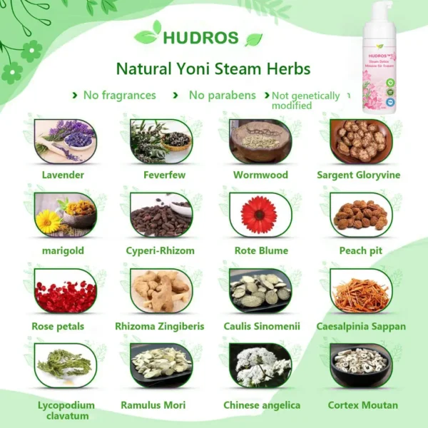 HudRos™ Steam Detox Mousse for women