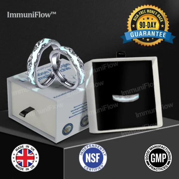 ImmuniFlow™ Luminöse Energie Lymphatische Ring