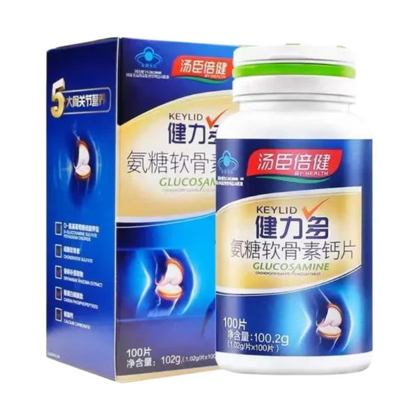 KEYLID Glucosamine Chondroitin Calcium Tablets BY-HEALTH