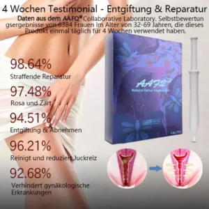 AAFQ® Sofortiger Juckreiz-Stopp & natürliche Entgiftung & straffende Reparatur & rosa und zartes Gel