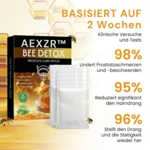 AEXZR™ Bee Detox Prostatapflegepflaster