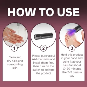 AEXZR™ Handheld Laser Nail Treatment Device