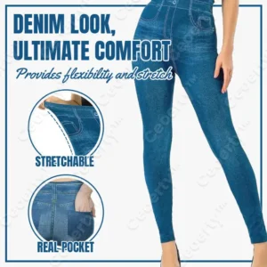 Ceoerty™ ThermaJean Fleece Denim Jeggings