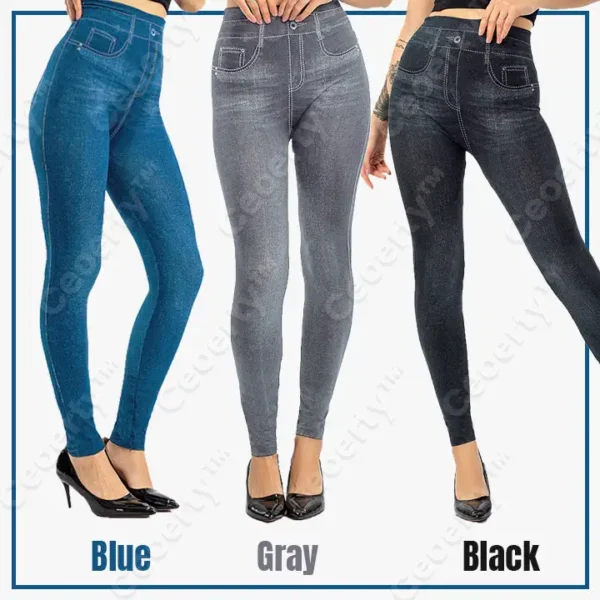 Ceoerty™ ThermaJean Fleece Denim Jeggings