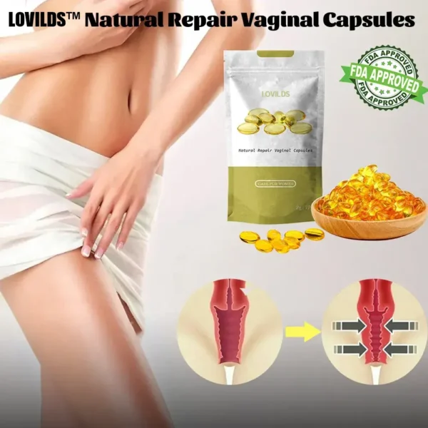 LOVILDS™ Instant Itching Stopper & Detox and Slimming & Firming Repair & Pink and Tender Natural Capsules PRO