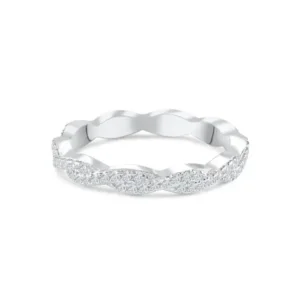 Qiawi™ Magnetology Moissanite Diamond Ring