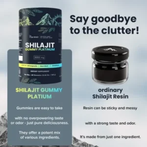 100% SHILAJIT GUMMY PLATINUM