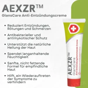 AEXZR™ GlansCare Anti-Entzündungscreme