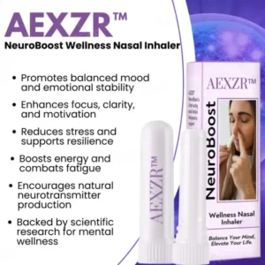 AEXZR™ NeuroBoost Wellness Nasal Inhaler