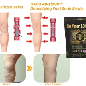 Awzlove™ Bee Venom & 30-Herb Detox Foot Soak Beads for Body Sculpting