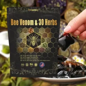 Bee Venom & 30-Herb Detox Foot Soak Beads for Body Sculpting