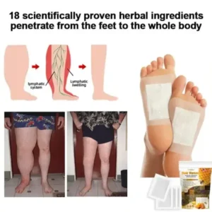 Bee Venom Lymphatic Drainage & Slimming Foot Patches