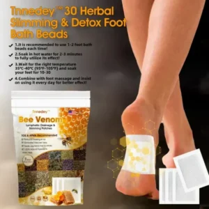 Bee Venom Lymphatic Drainage & Slimming Foot Patches