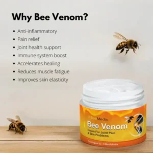 Bee Venom Pain Suppression Joint Healing Cream