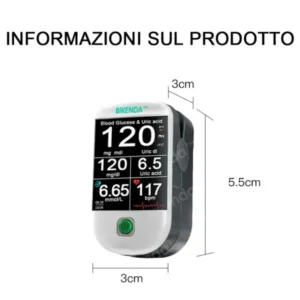 Bikenda™ Multifunctional & Non-Invasive Intelligent Laser Targeted Therapy: High Uric Acid Arthritis & Blood Sugar Detection Device