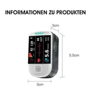 Bikenda™ Next-Generation Intelligent Multifunctional Non-Invasive Laser Blood Glucose Meter