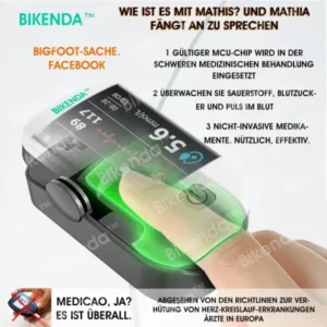 Bikenda™ Next-Generation Intelligent Multifunctional Non-Invasive Laser Blood Glucose Meter