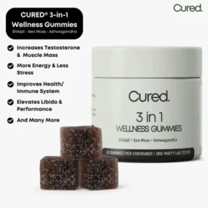 CURED® 3-in-1 Wellness Gummies