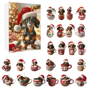 Christmas Dachshund Advent Calendar