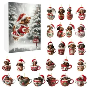 Christmas Dachshund Advent Calendar