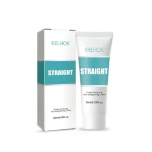 EELHOE Hair Straightener Cream with Protein for All Hair Types (60ml)