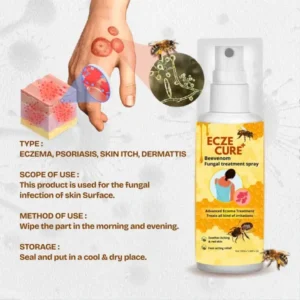 Eczecure+™ Bee Venom Fungal Treatment Spray