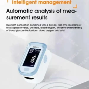 Hermsa™ Precision Noninvasive Bluetooth Blood Glucose and Ketone Testing Medical Device + Exclusive Gift