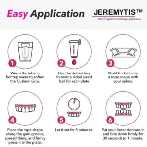 Holiday Sale JEREMYTIS™Thermoplastic Denture Adhesive