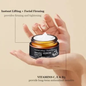 INSTANT LIFTING + FACIAL FIRMING SNAKE VENOM CREAM