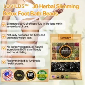 LOVILDS™ 30-Herb Slimming & Detox Foot Bath Beads