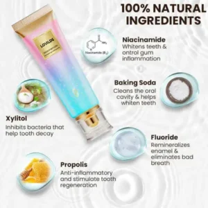 LOVILDS™ Niacinamide Whitening Toothpaste