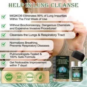 MIQIKO® The Lung Enhancement and Care Inhaler