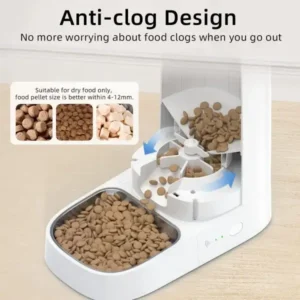 Never Miss a Mealtime with the 4L Automatic Pet Feeder